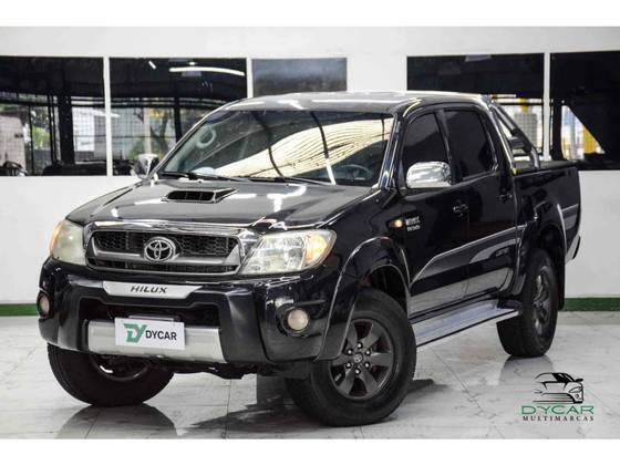 TOYOTA HILUX 3.0 SRV 4X4 CD 16V TURBO INTERCOOLER DIESEL 4P AUTOMÁTICO TOYOTA HILUX 3.0 SRV 4X4 CD 16V TURBO INTERCOOLER DIESEL 4P AUTOMÁTICO